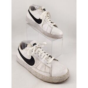 Nike Blazer Low (GS) Youth Size 6Y White Black Leather Sneakers CZ7576-103